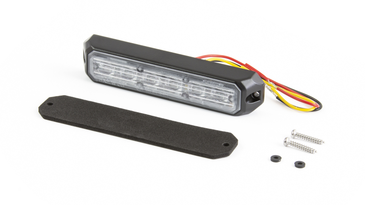 MS6 Warning Lighthead (Surface/Vertical) - Red (XR1)
