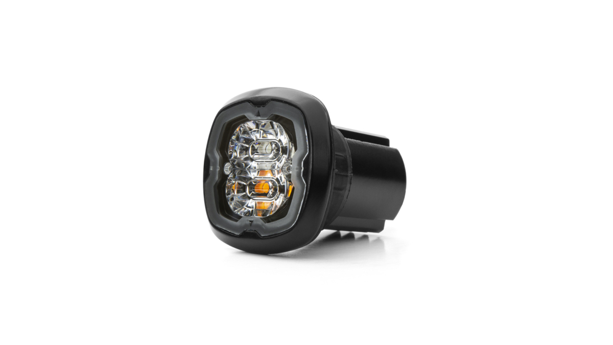 CR06 Warning Lighthead (Dual Colour) - Blue/Amber