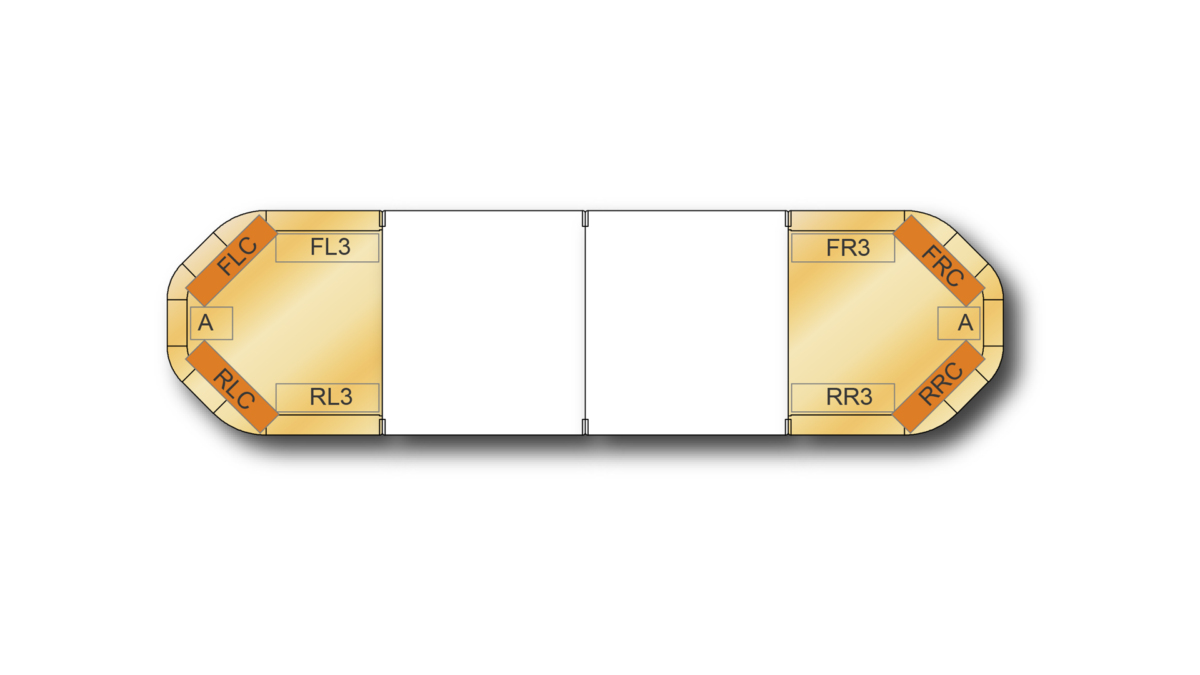 Legion FIT Illuminated Centre 1252mm (49.5") - AA (24VDC)