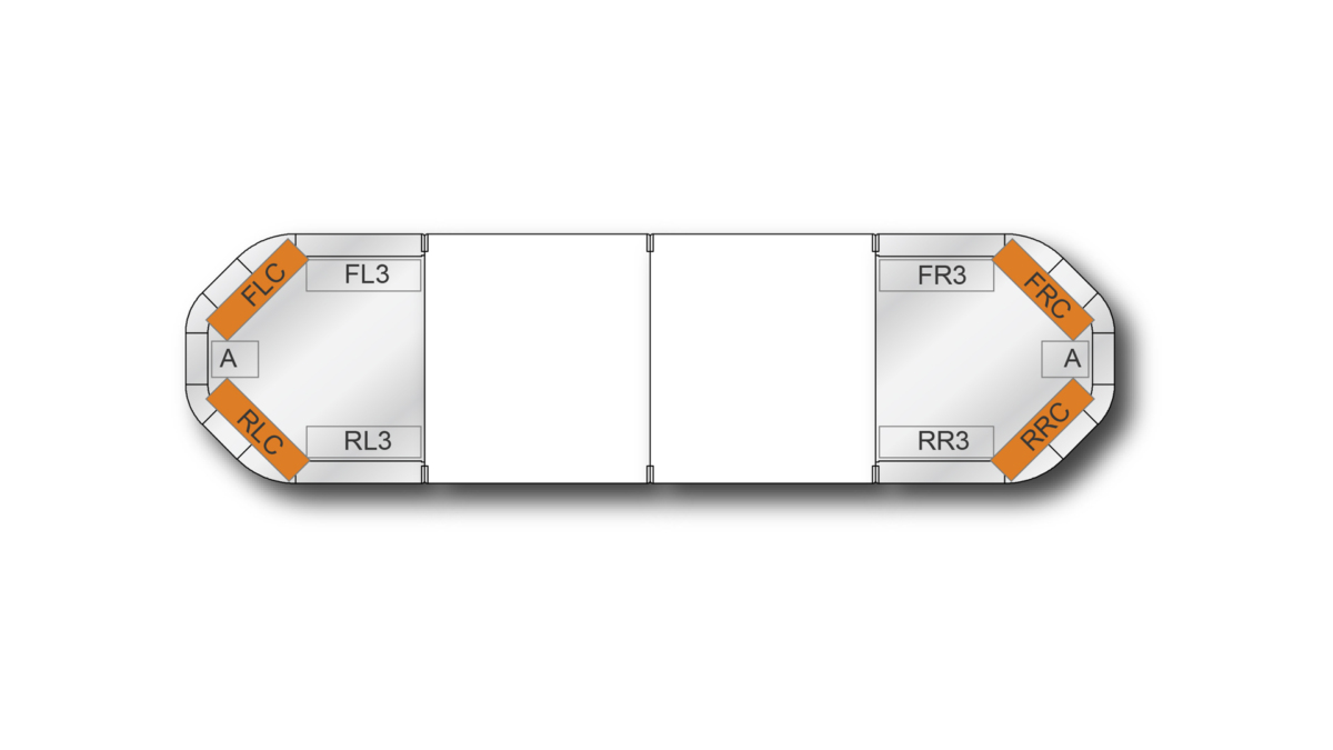 Legion FIT Illuminated Centre 1252mm (49.5") - AC (24VDC)
