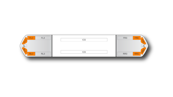 Kuiper HE Illuminated Centre 1222mm (48") - AC