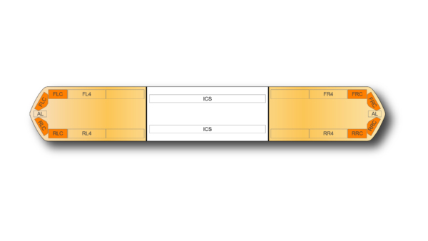 Kuiper HE Illuminated Centre 1370mm (54") - AA