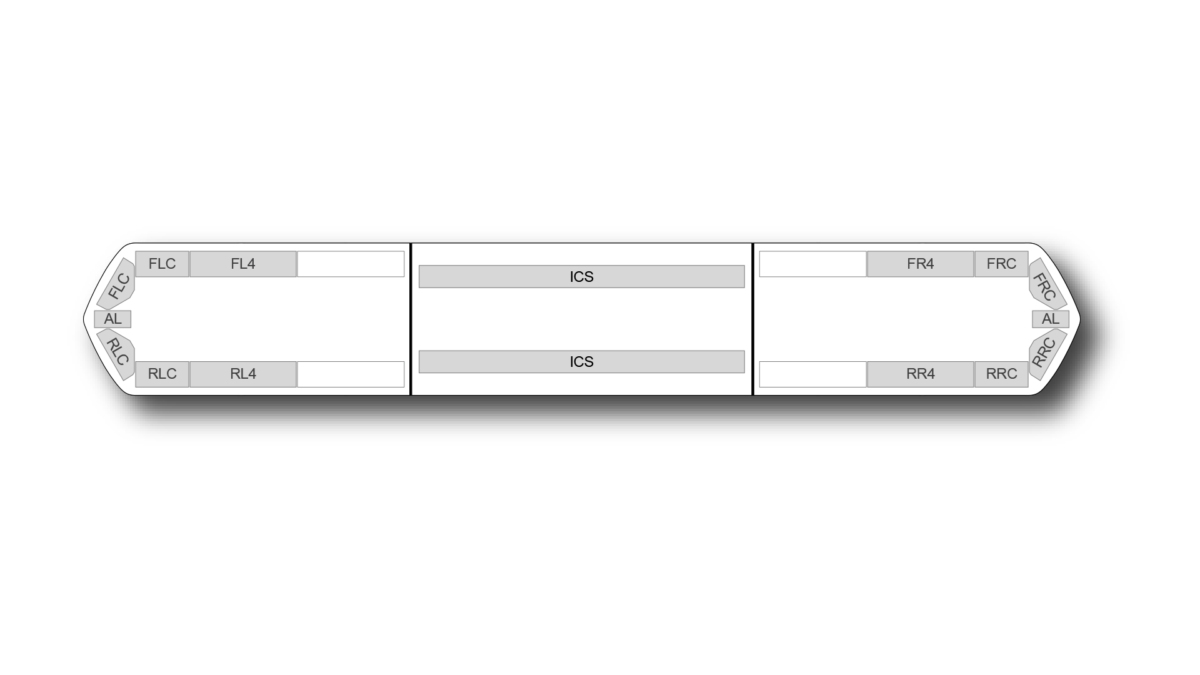 Kuiper HE Illuminated Centre 1370mm (54") - BC
