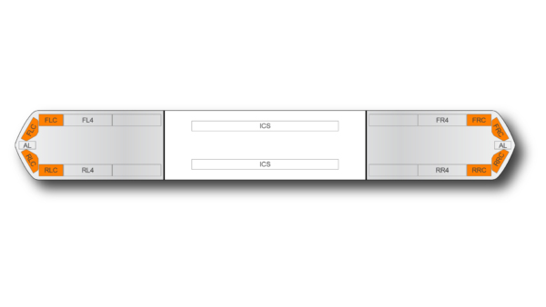 Kuiper HE Illuminated Centre 1517mm (59.5") - AC