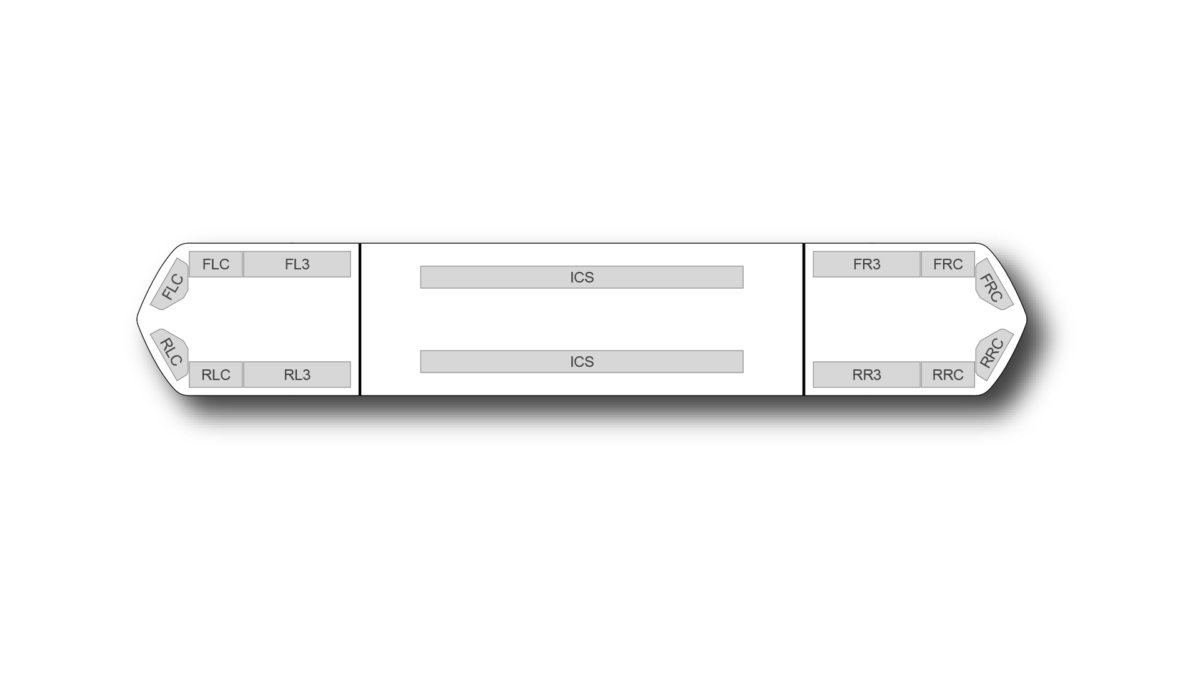 Kuiper FIT Illuminated Centre 1222mm (48") - AC