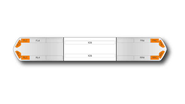 Kuiper FIT Illuminated Centre 1370mm (54") - AC