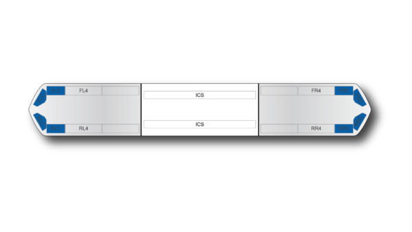 Kuiper FIT Illuminated Centre 1370mm (54") - BC