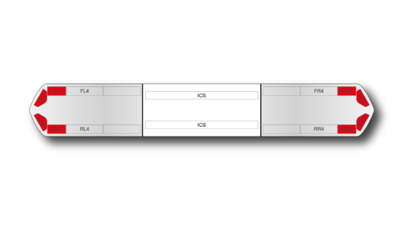 Kuiper FIT Illuminated Centre 1370mm (54") - RC
