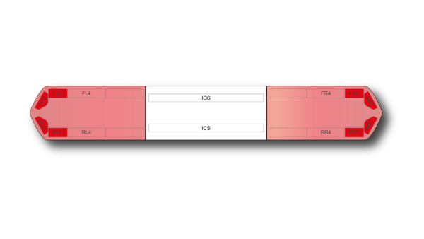 Kuiper FIT Illuminated Centre 1370mm (54") - RR