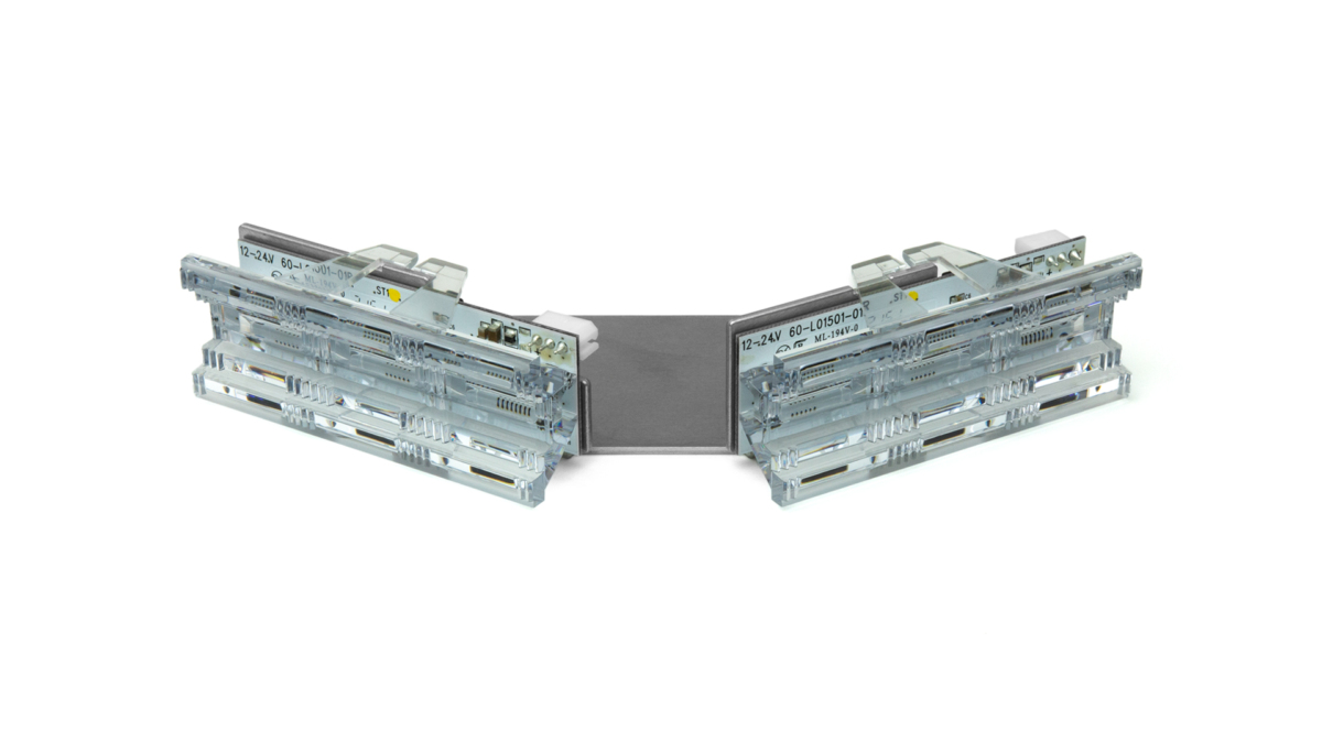 Kuiper Lighthead Corner Linear 3+3LED - Amber