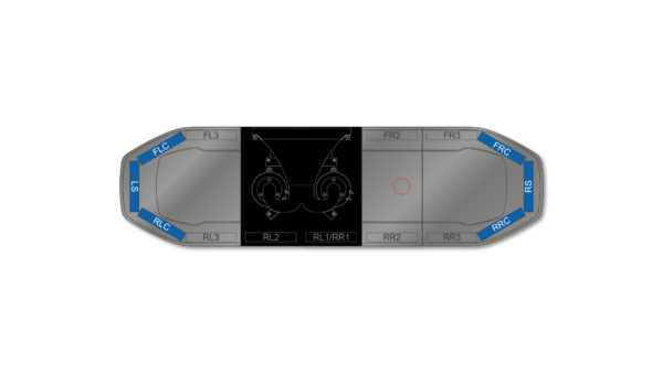 Raiden FIT Speaker Lightbar 1066mm (42") - BK