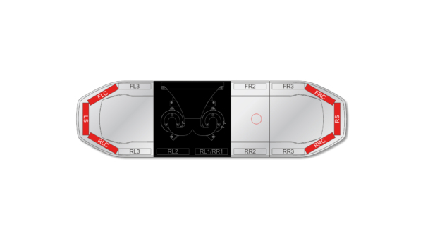 Raiden FIT+ Speaker Lightbar 1066mm (42") - RC