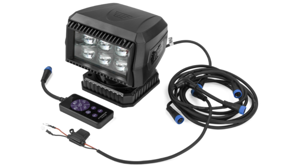 Locator Search Light - 4-Bolt Mount (Wired Remote)