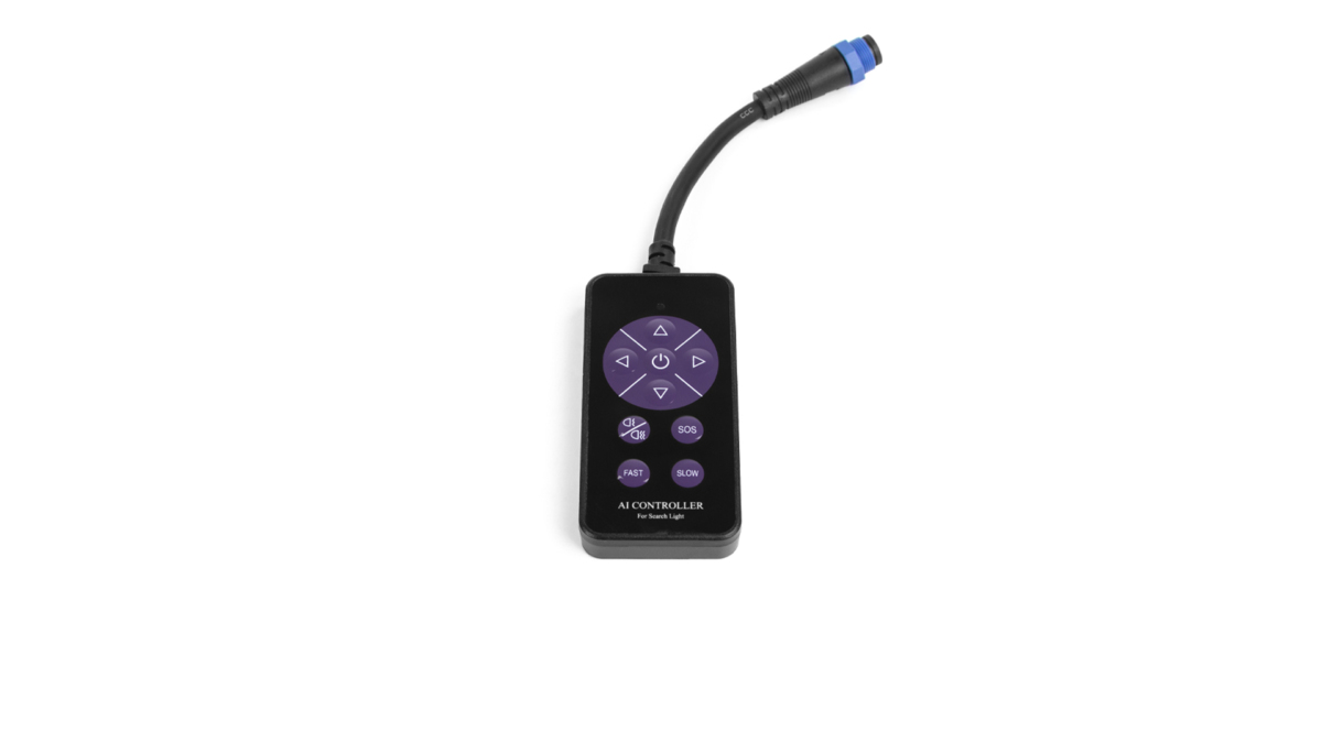 Locator Search Light - 4-Bolt Mount (Wired Remote)