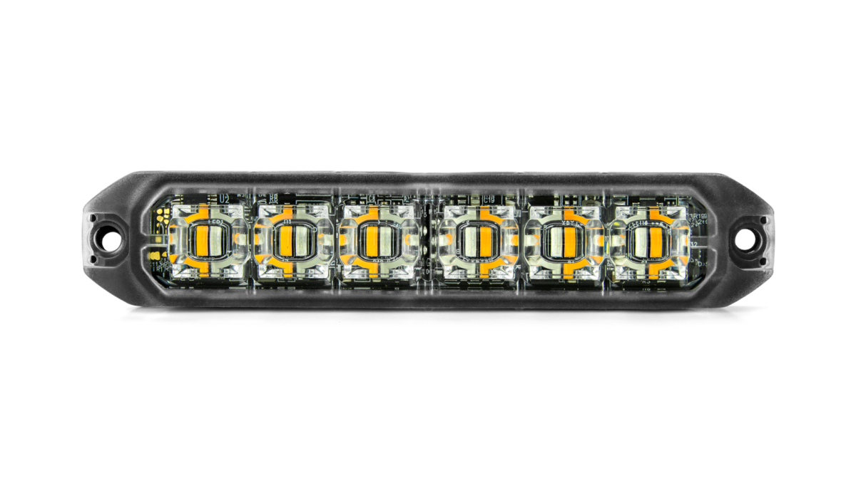 FX6 Warning Lighthead - Blue/Amber