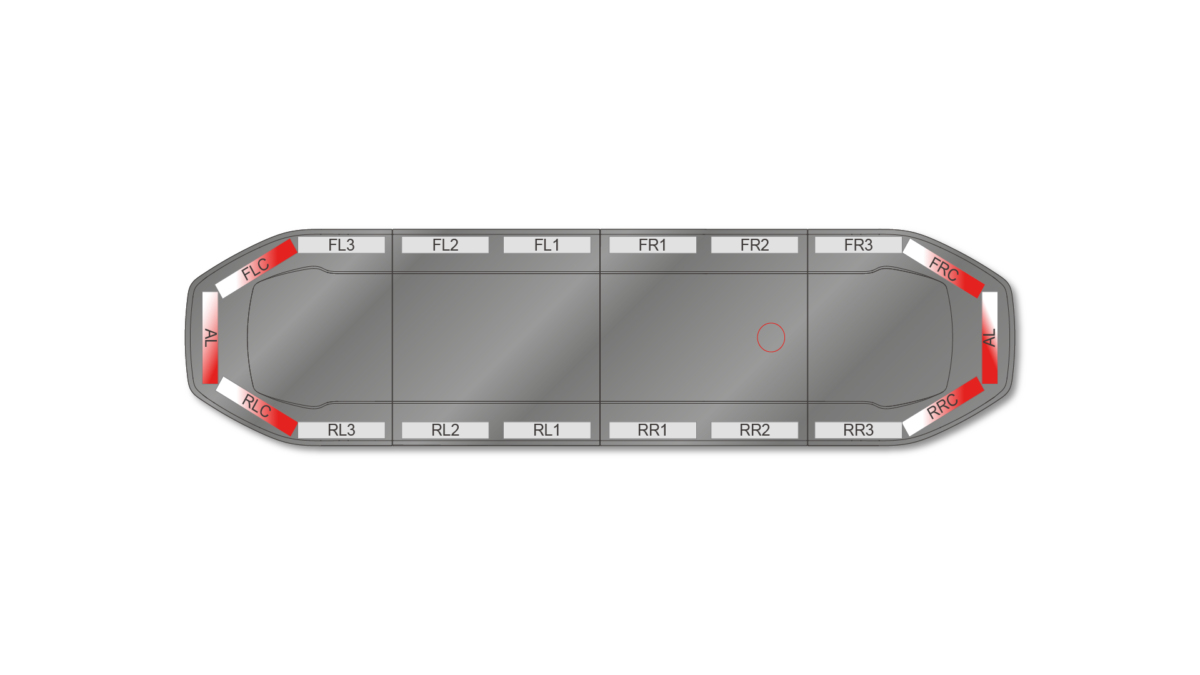 Raiden HE Dual Colour Lightbar 1219mm (48") - RWK