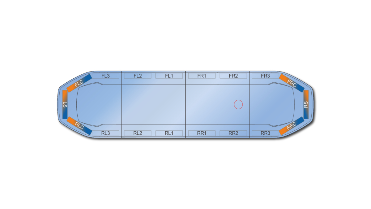 Raiden HE Dual Colour Lightbar 1219mm (48") - BAB