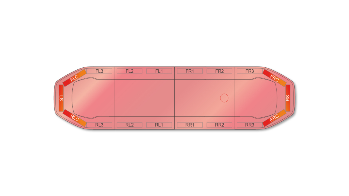 Raiden HE Dual Colour Lightbar 1219mm (48") - RAR