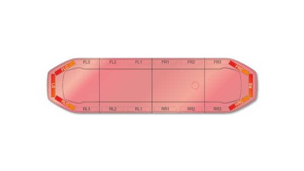 Raiden FIT+ Lightbar Dual Colour 1219mm (48") - RAR
