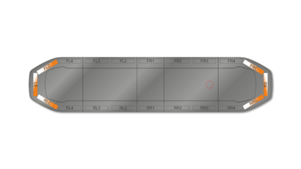 Raiden HE Dual Colour Lightbar 1371mm (54") - AWK