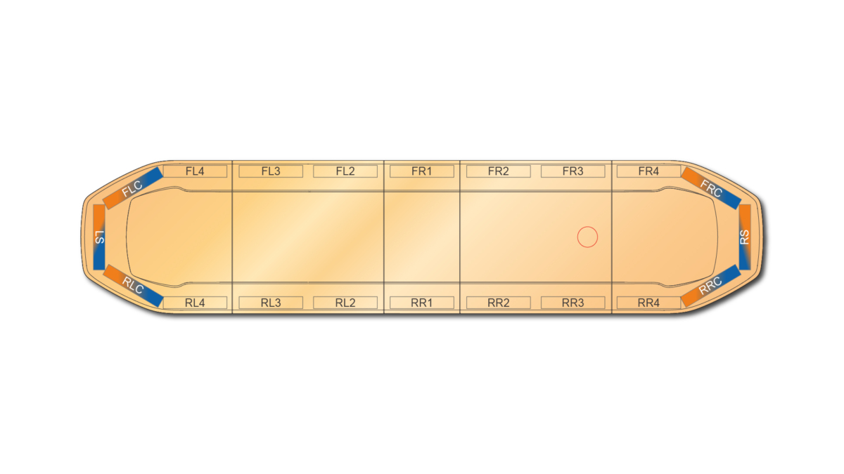Raiden HE Dual Colour Lightbar 1371mm (54") - BAA