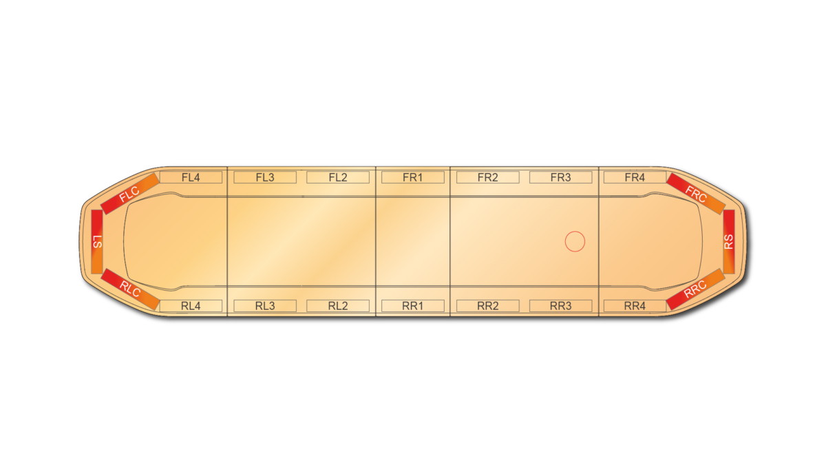 Raiden HE Dual Colour Lightbar 1371mm (54") - RAA