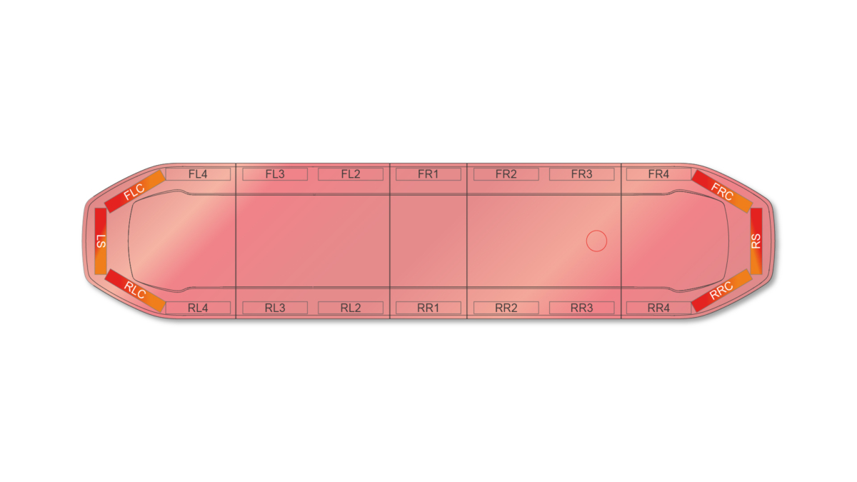 Raiden HE Dual Colour Lightbar 1371mm (54") - RAR