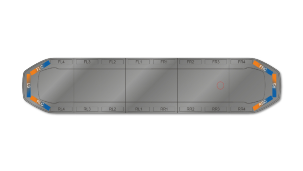 Raiden FIT+ Lightbar Dual Colour 1523mm (60") - BAK