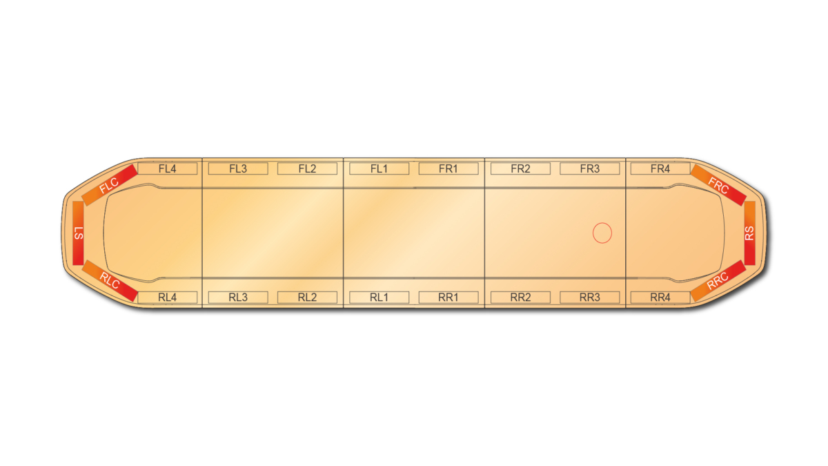 Raiden HE Dual Colour Lightbar 1523mm (60") - RAA