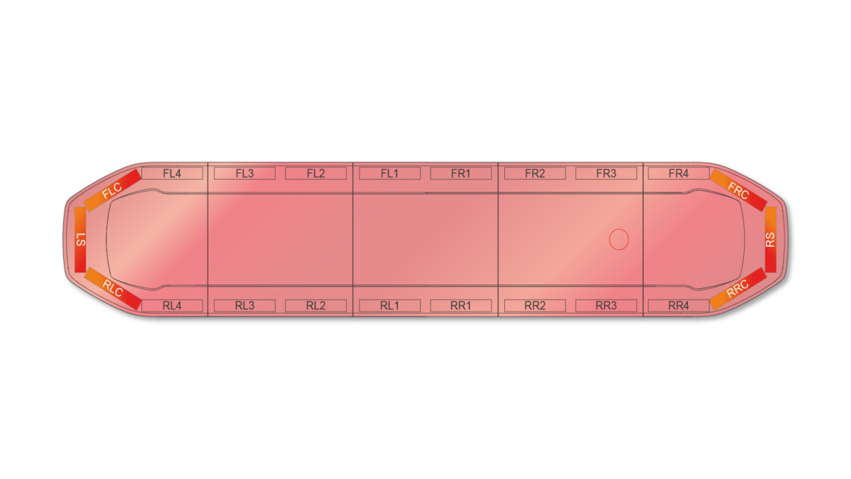 Raiden HE Dual Colour Lightbar 1523mm (60") - RAR