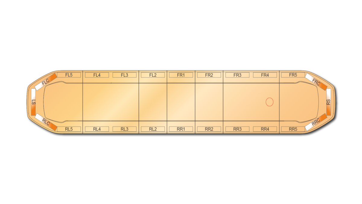 Raiden HE Dual Colour Lightbar 1676mm (66") - AWA