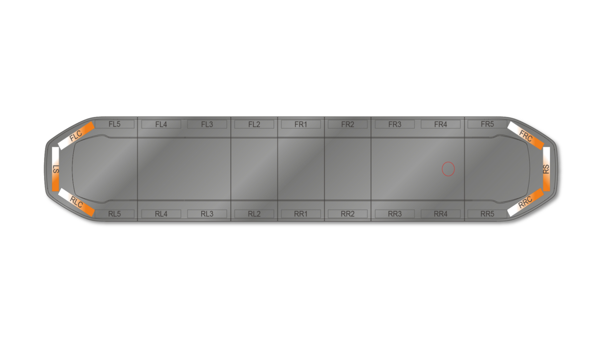Raiden HE Dual Colour Lightbar 1676mm (66") - AWK