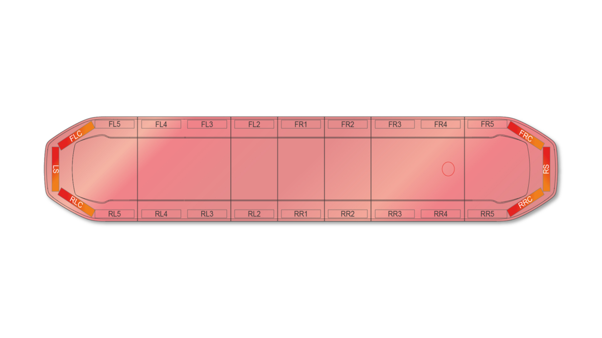 Raiden HE Dual Colour Lightbar 1676mm (66") - RAR
