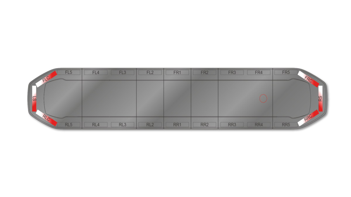 Raiden HE Dual Colour Lightbar 1676mm (66") - RWK