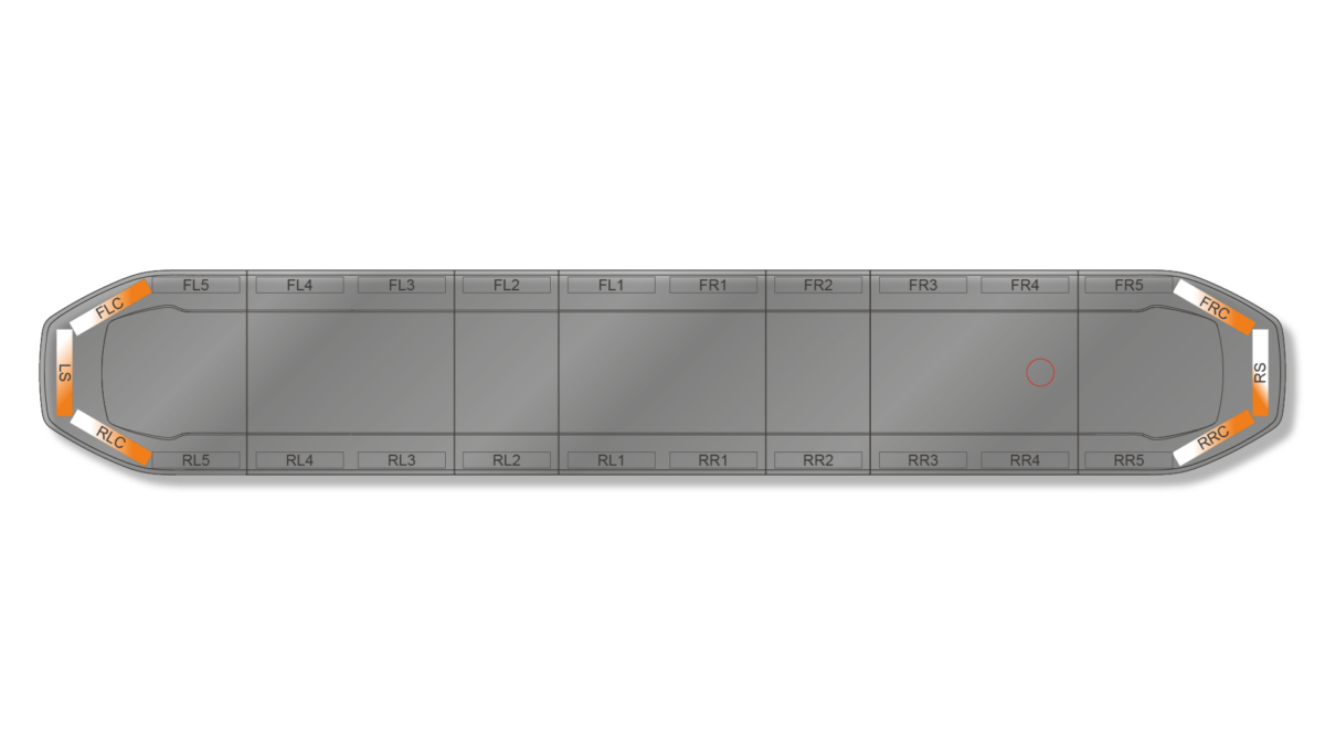 Raiden HE Dual Colour Lightbar 1829mm (72") - AWK