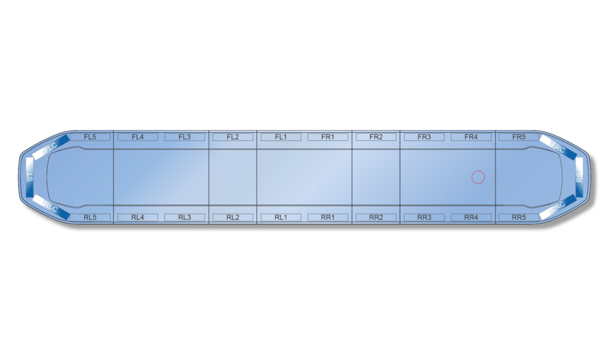 Raiden HE Dual Colour Lightbar 1829mm (72") - BWB