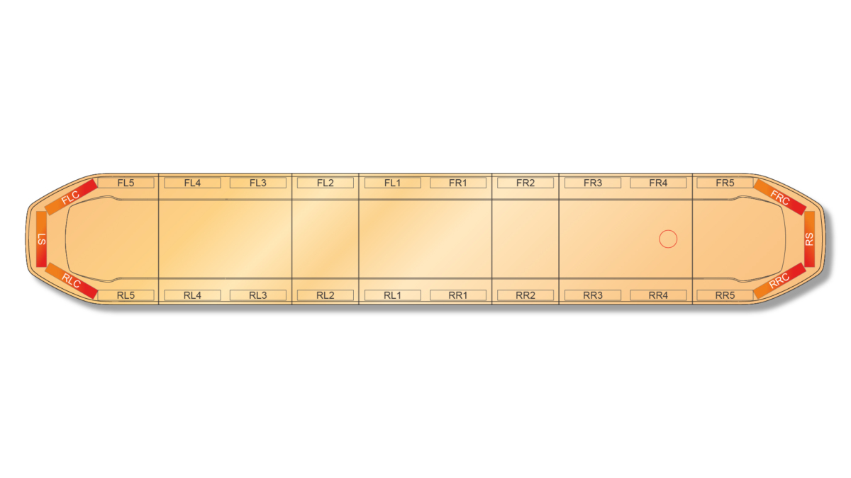 Raiden HE Dual Colour Lightbar 1829mm (72") - RAA