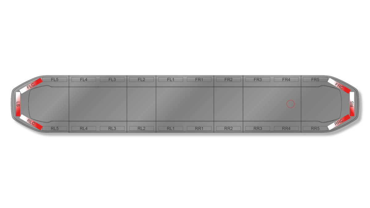 Raiden HE Dual Colour Lightbar 1829mm (72") - RWK