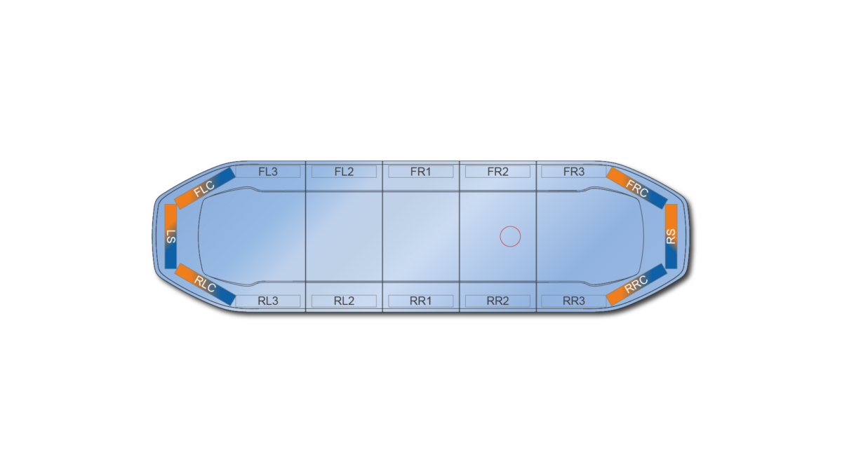 Raiden HE Dual Colour Lightbar 1066mm (42") - BAB