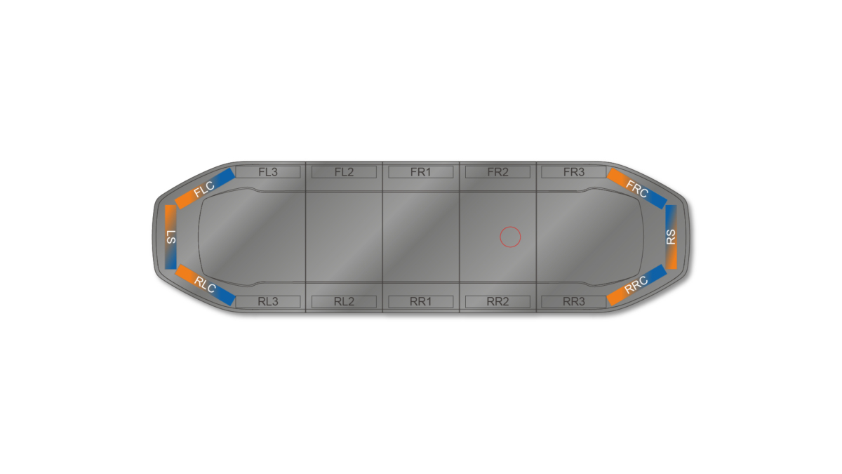Raiden FIT+ Lightbar Dual Colour 1066mm (42") - BAK
