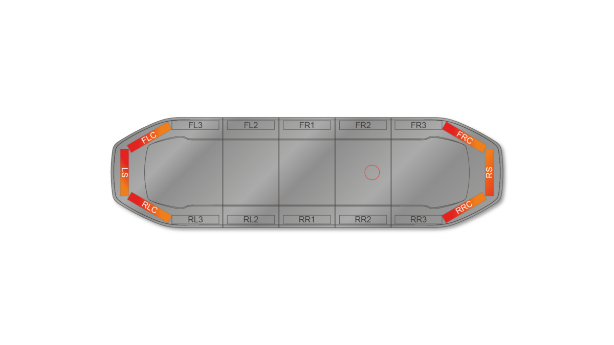 Raiden HE Dual Colour Lightbar 1066mm (42") - RAK