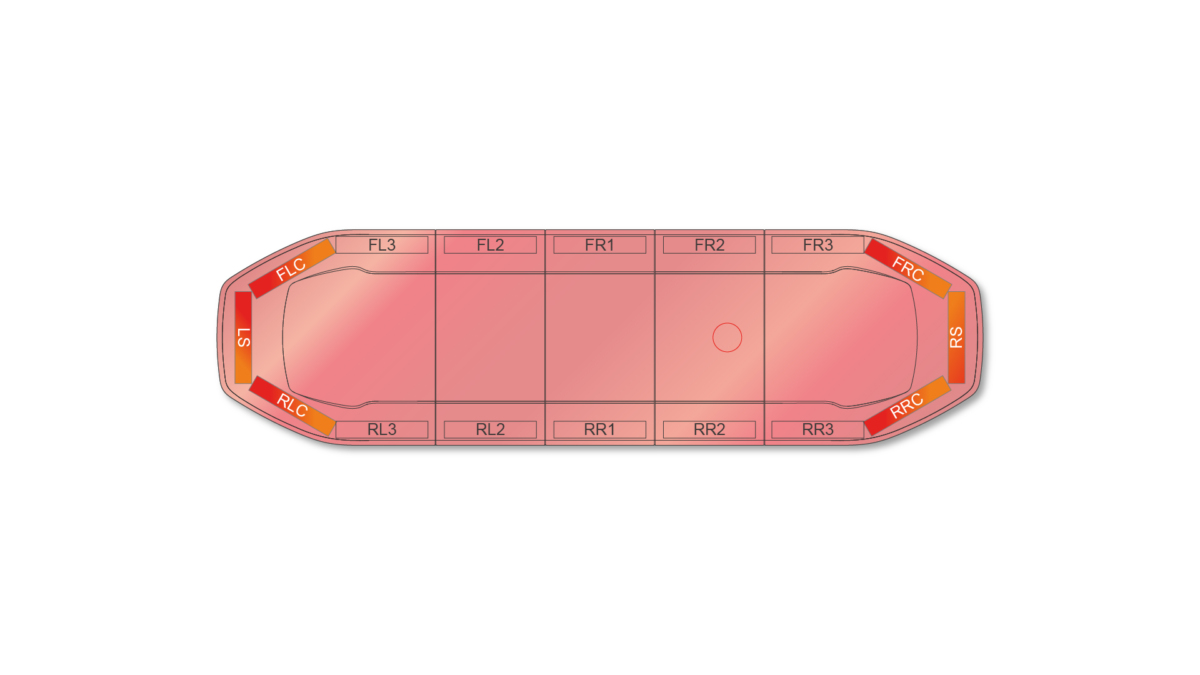Raiden HE Dual Colour Lightbar 1066mm (42") - RAR