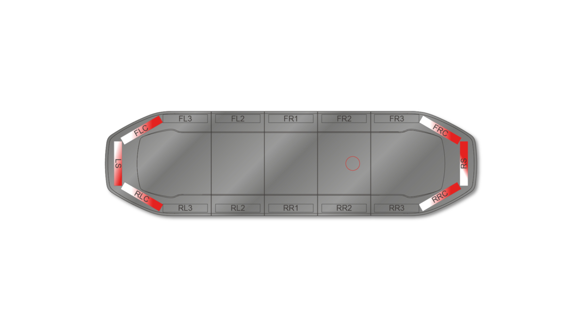 Raiden HE Dual Colour Lightbar 1066mm (42") - RWK
