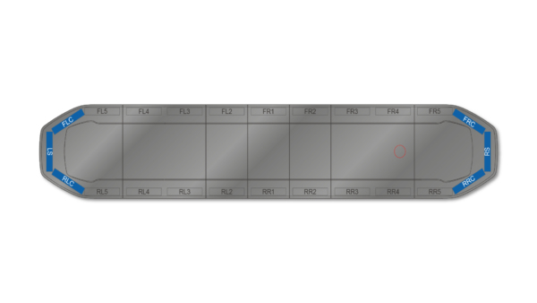 Raiden FIT Lightbar 1676mm (66") - BK