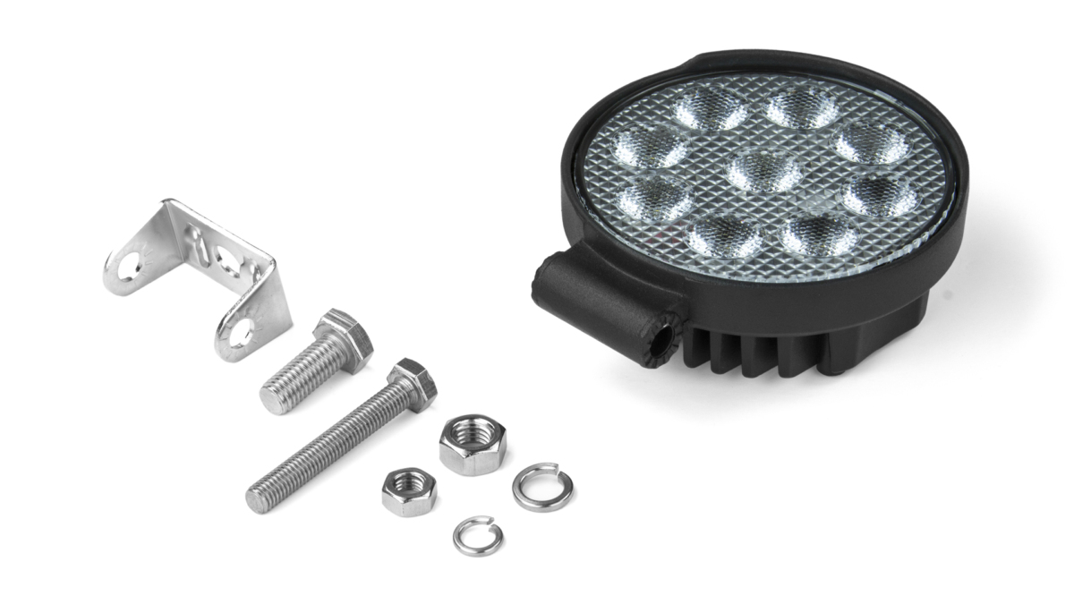 EC Work Lamp - 9LED - White (Round)