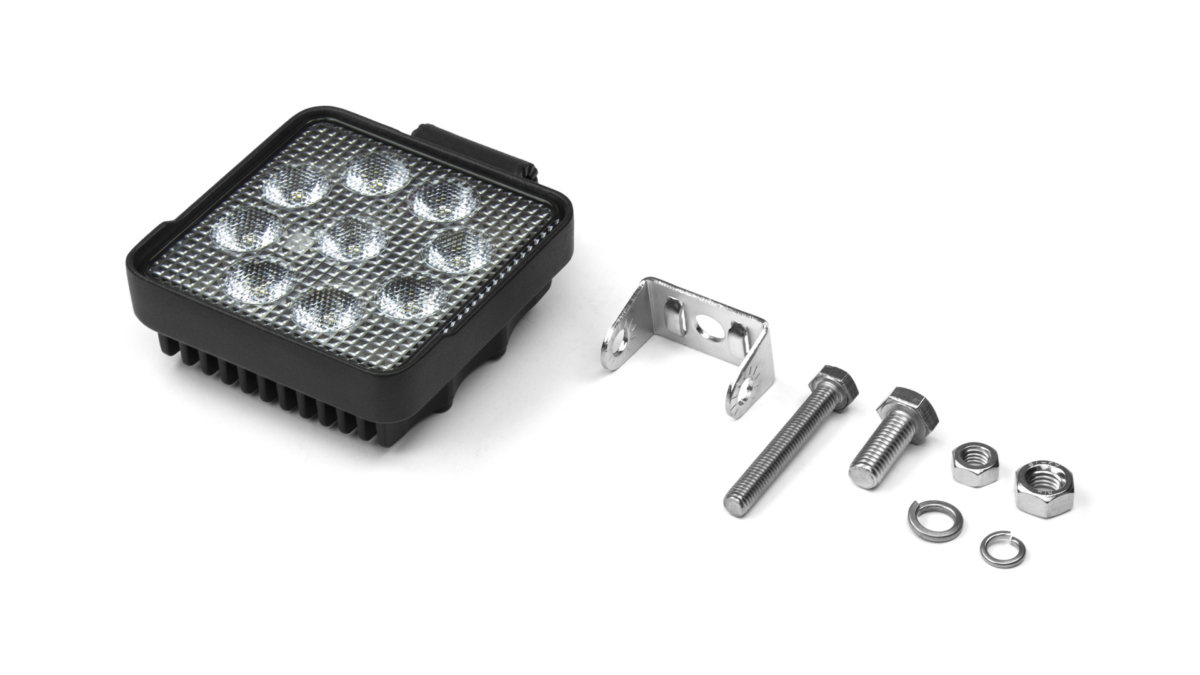 EC Work Lamp - 9LED - White (Square)