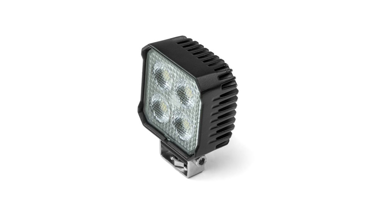 HL Work Lamp - 4LED - White (Square)