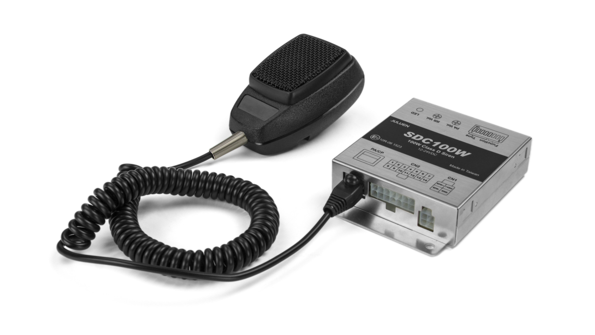 SDC100W Siren Amplifier & Microphone
