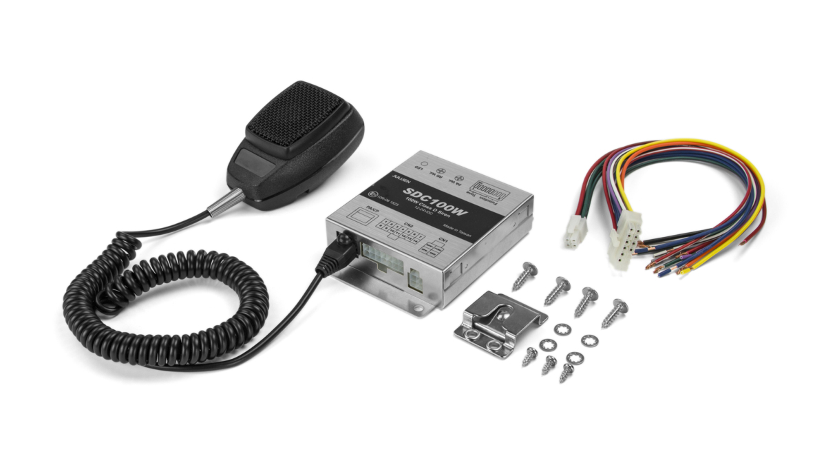 SDC100W Siren Amplifier & Microphone