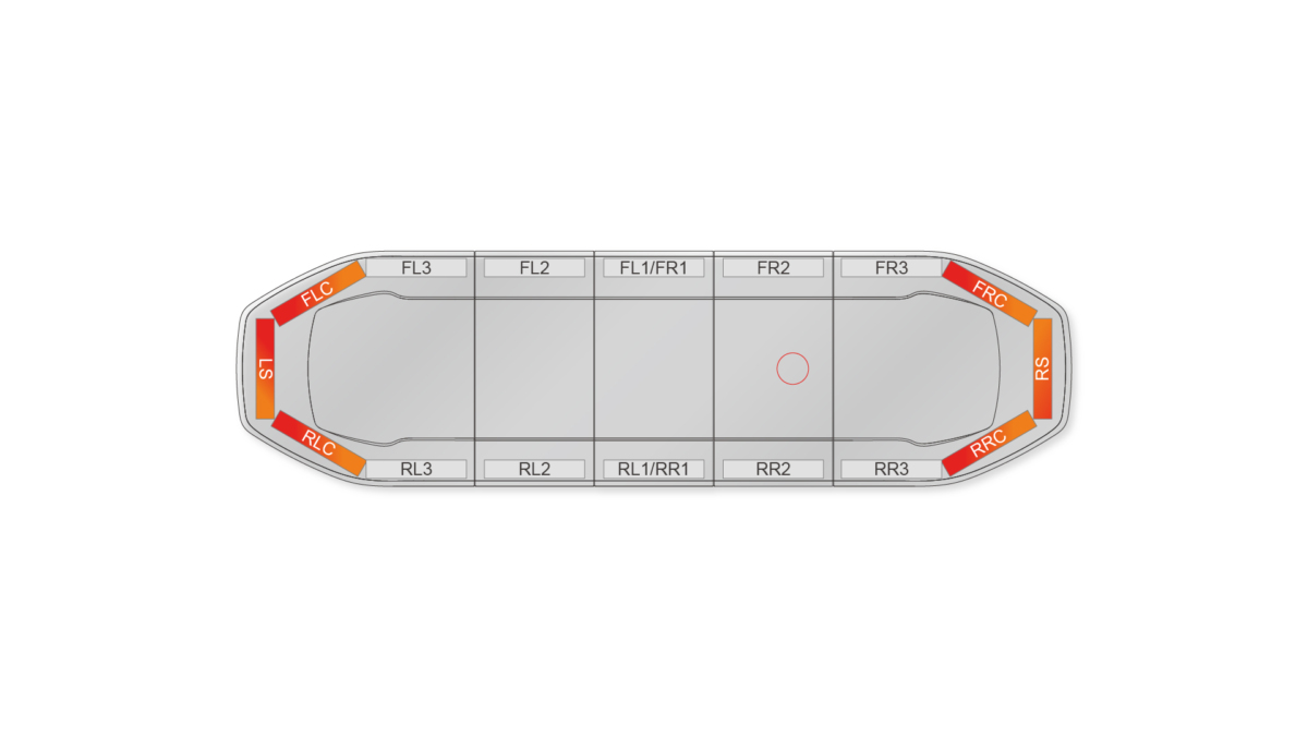 Raiden HE Dual Colour Lightbar 1066mm (42") - RAC